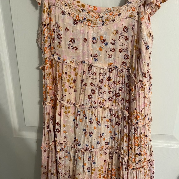 KARIE MIDI floral dress size L - Picture 1 of 3